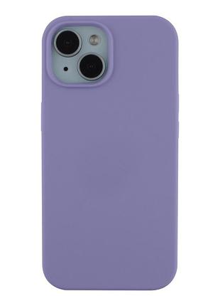 Чохол soft silicone case full size для iphone 15 39.elegant purple
