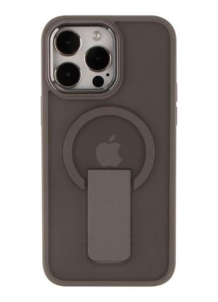 Чохол tpu+pc flexguard magnetic ring stand для iphone 14 pro max titanium
