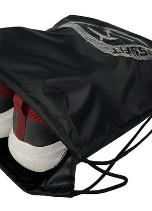 Спортивная сумка-рюкзак easyfit ef-bag-1 на затяжках, 15 л, черная