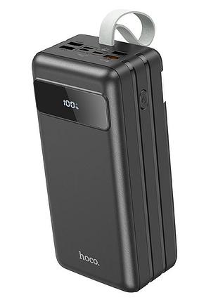 Універсальна мобільна батарея power bank hoco j86b electric 22.5w fully compatible 60000 mah чорний