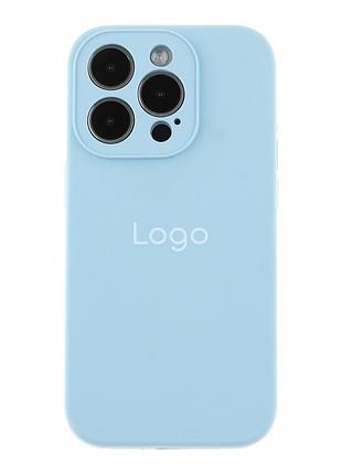 Чохол silicone case full size with frame для iphone 14 pro max 05.lilac