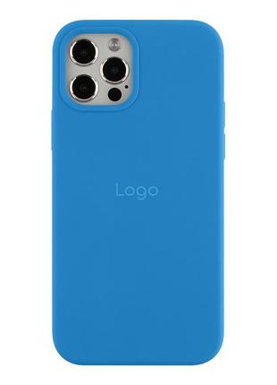 Чохол silicone case full size (aa) для iphone 12/12 pro 03.royal blue