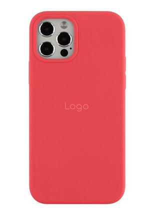 Чохол silicone case full size (aa) для iphone 12 pro max 90.amaranth purple