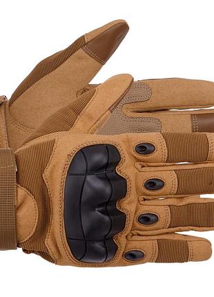 Тактичні рукавиці t-gloves розмір xl койот