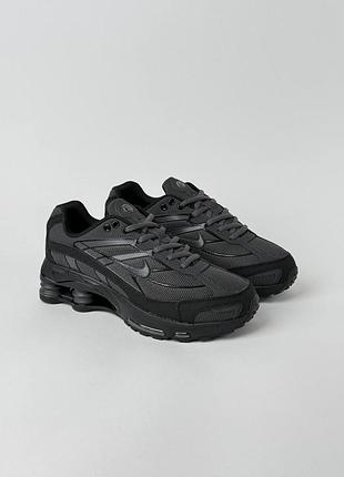 Мужские кроссовки nike shox ride 2 sp dark grey black