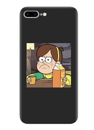 Чехол для iphone 7 plus / iphone 8 plus / чехол по заказу принт: мэйбл с gravity falls