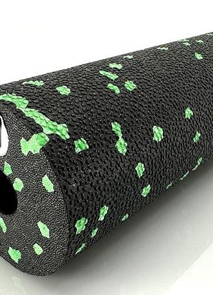 Массажный ролик easyfit epp 15х5 см салатовый для самомассажа (ef-2041-gn)