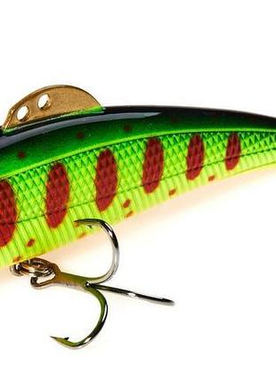 Воблер тонкий вертикальный lucky john pro series basara vib s 80мм/201 (инд.уп)