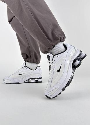 Чоловічі кросівки nike shox ride 2 sp white black