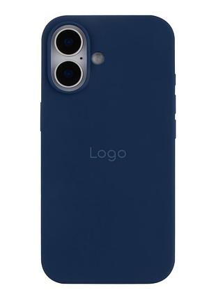 Чохол silicone case full size (aa) new box для iphone 16 70.deep navy