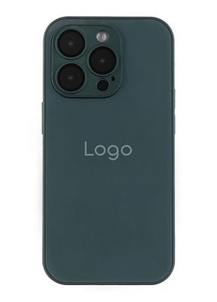 Чохол ag-glass matte camera lens with magsafe для iphone 14 pro cangling green