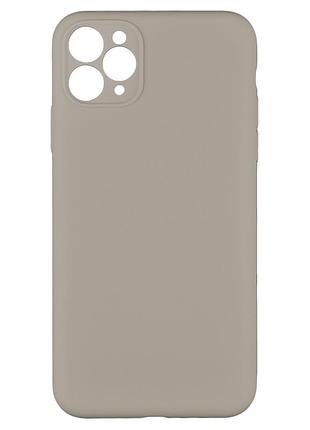 Чохол silicone case full camera no logo для iphone 11 pro max 07.lavender