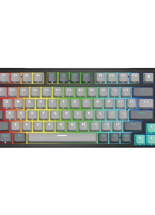 Клавиатура игровая беспроводная fantech atom pro83 mk913 mercury red switch черный