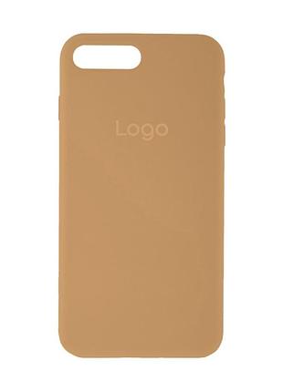 Чохол silicone case full size (aa) для iphone 7 plus/8 plus 29.gold