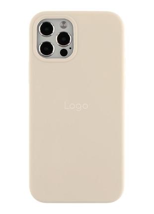 Чохол silicone case full size (aa) для iphone 11 pro 11.antique white