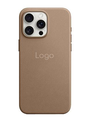 Чохол finewoven case with magsafe для iphone 15 pro taupe