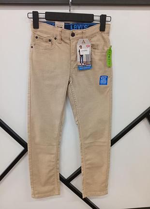 Бежевые джинсы levi's