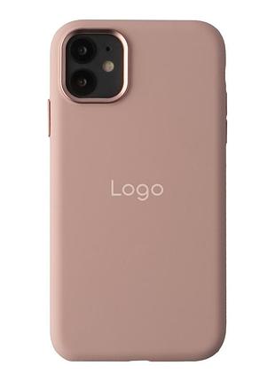 Чохол silicone case metal buttons (aa) для iphone 11 sand powder