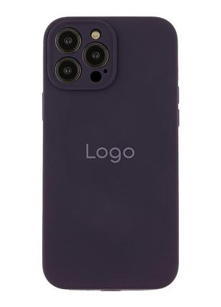 Чохол silicone case full size with frame для iphone 13 pro max 82.elderberry