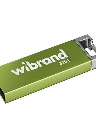 Usb флэш-накопитель wibrand 32gb chameleon светлый зеленый
