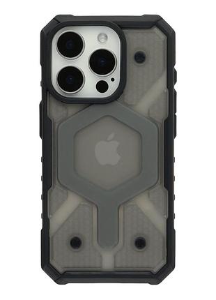 Чохол tpu+pc armorhex magnetic case для iphone 15 pro max matte grey