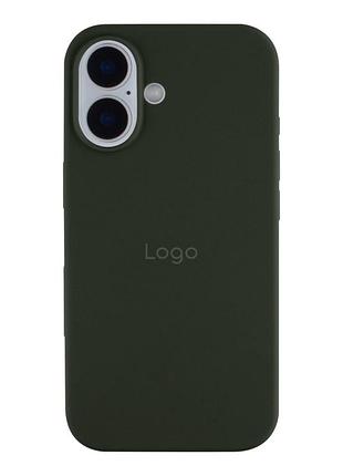 Чохол silicone case full size (aa) для iphone 16 71.cyprus green