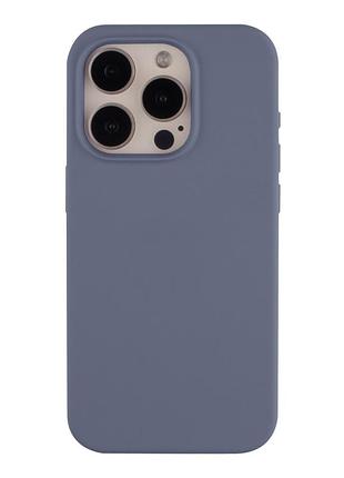 Чохол soft silicone case full size для iphone 15 pro max 28.lavender grey