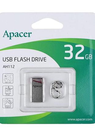 Usb флеш-накопичувач apacer ah112 32gb червоний