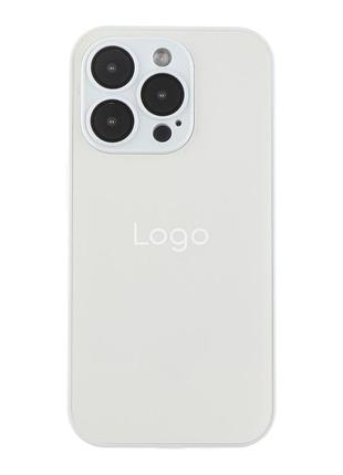 Чохол ag-glass matte camera lens with magsafe для iphone 14 pro max pearly white