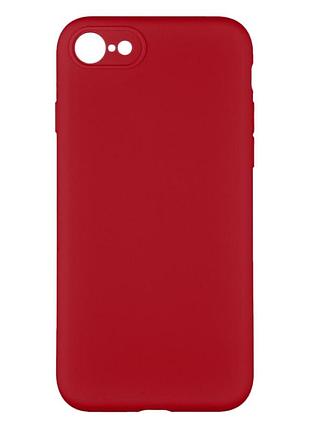 Чохол silicone case full camera no logo для iphone 7/8/se2 14.red