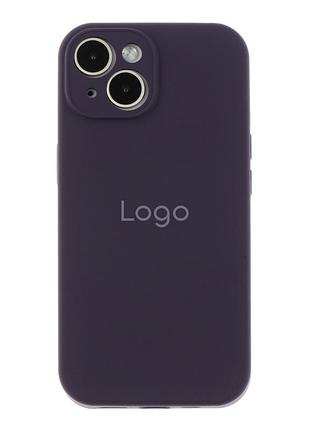 Чохол silicone case full size with frame для iphone 15 plus 82.elderberry