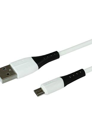 Кабель usb hoco x82 micro белый