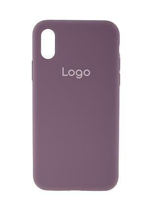 Чохол silicone case full size (aa) для iphone x/xs 68.blackcurrant