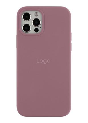Чохол silicone case full size (aa) для iphone 12 pro max 68.blackcurrant