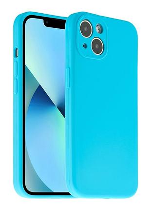 Чохол silicone case full size with frame для iphone 13 68.blackcurrant 3