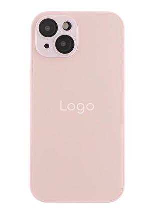 Чохол ag-glass matte camera lens with magsafe для iphone 15 pink