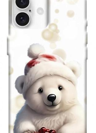 Чехол blex с картинкой new year's animals 4 для apple iphone 16 plus
