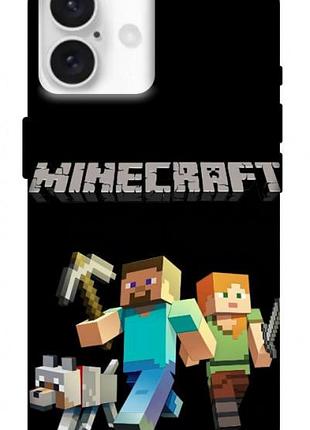Чехол blex с картинкой game style 10 для apple iphone 16 (6.1")