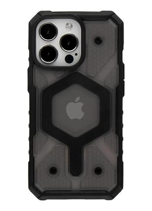 Чохол tpu+pc armorhex magnetic case для iphone 13 pro max matte black