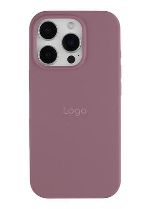 Чохол silicone case full size (aa) для iphone 16 pro 68.blackcurrant