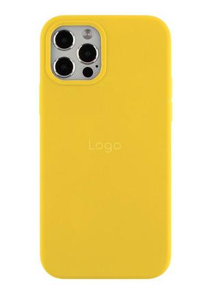 Чохол silicone case full size (aa) для iphone 11 pro max 04.yellow
