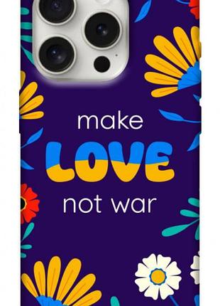Чохол blex з картинкою not war для apple iphone 16 pro (6.3")