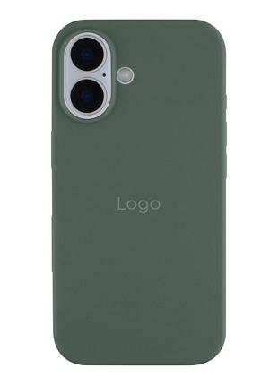 Чохол silicone case full size (aa) для iphone 16 55.pine green