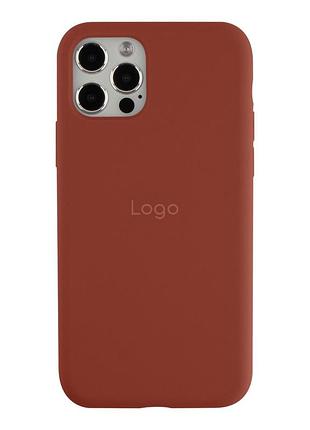 Чохол silicone case full size (aa) для iphone 11 pro max 33.brown
