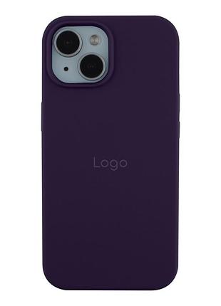 Чохол silicone case full size (aa) для iphone 15 plus 78.amethyst