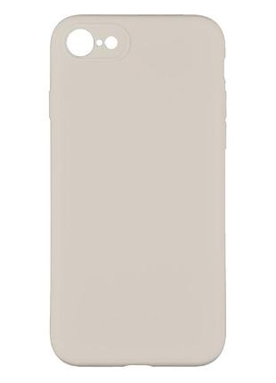 Чохол silicone case full camera no logo для iphone 7/8/se2 11.antique white