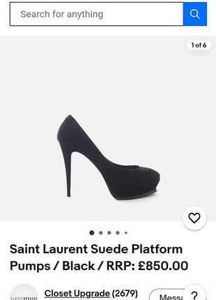 Продам туфлі saint laurent original