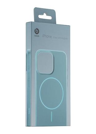 Чохол beats case with magsafe для iphone 16 riptide blue 3