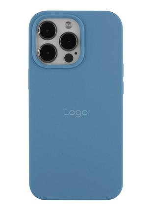Чохол silicone case full size (aa) для iphone 13 pro max 57.denim blue