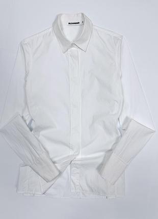 Jil sander жіноча біла класична бавовняна сорочка оригінал